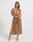 Nellie Pleated Midi