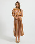 Nellie Pleated Midi