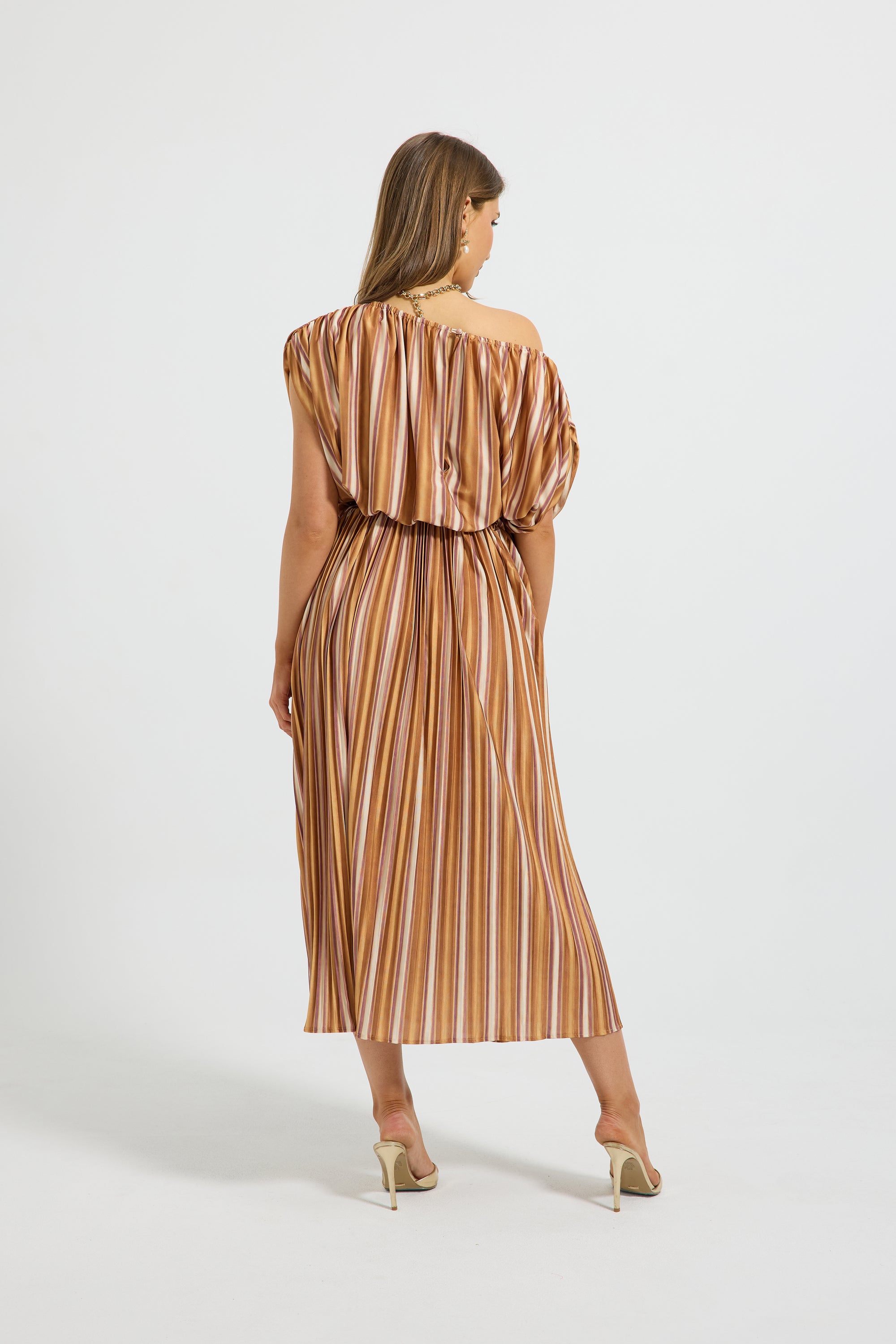 Nellie Pleated Midi