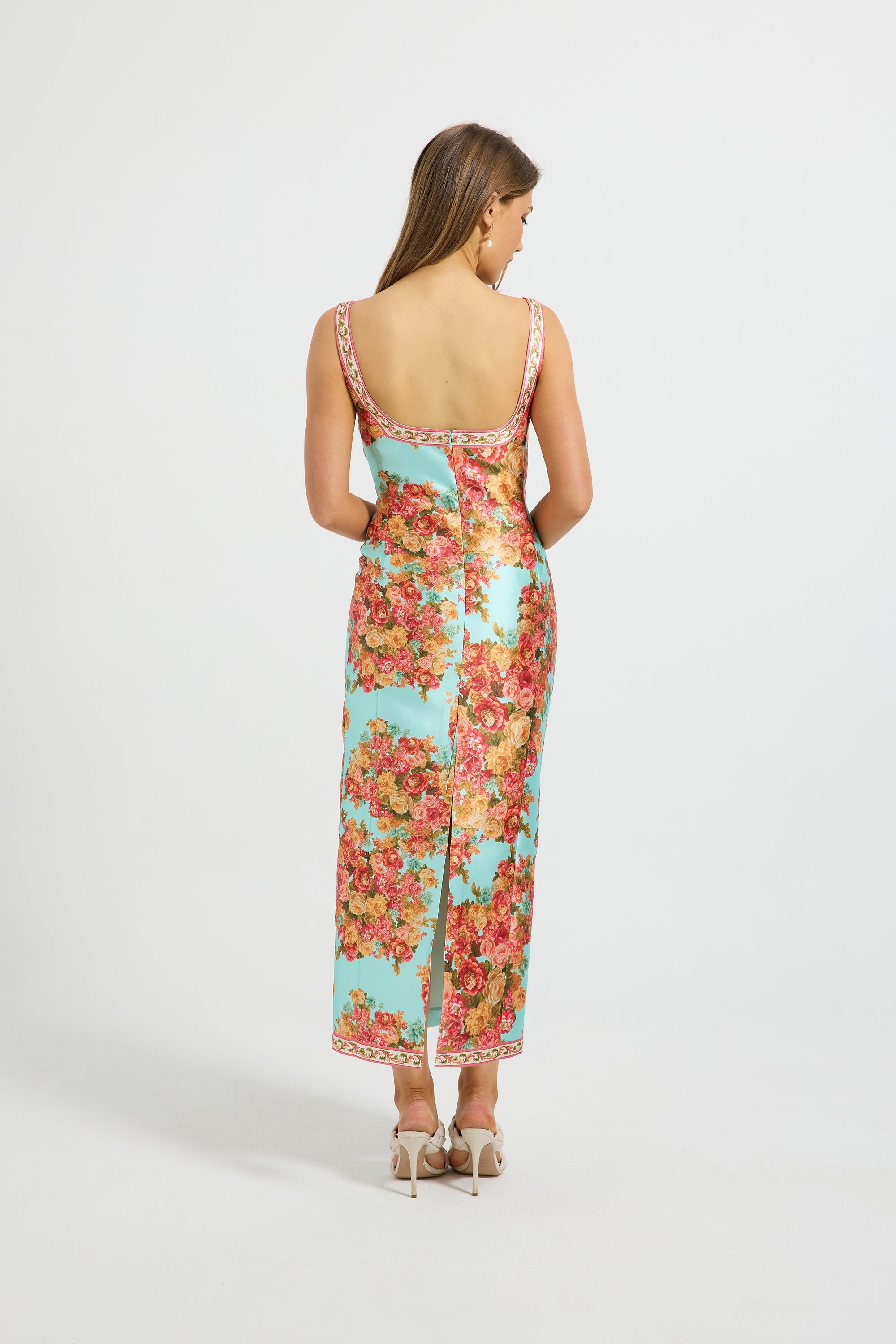Posy Fitted Midi