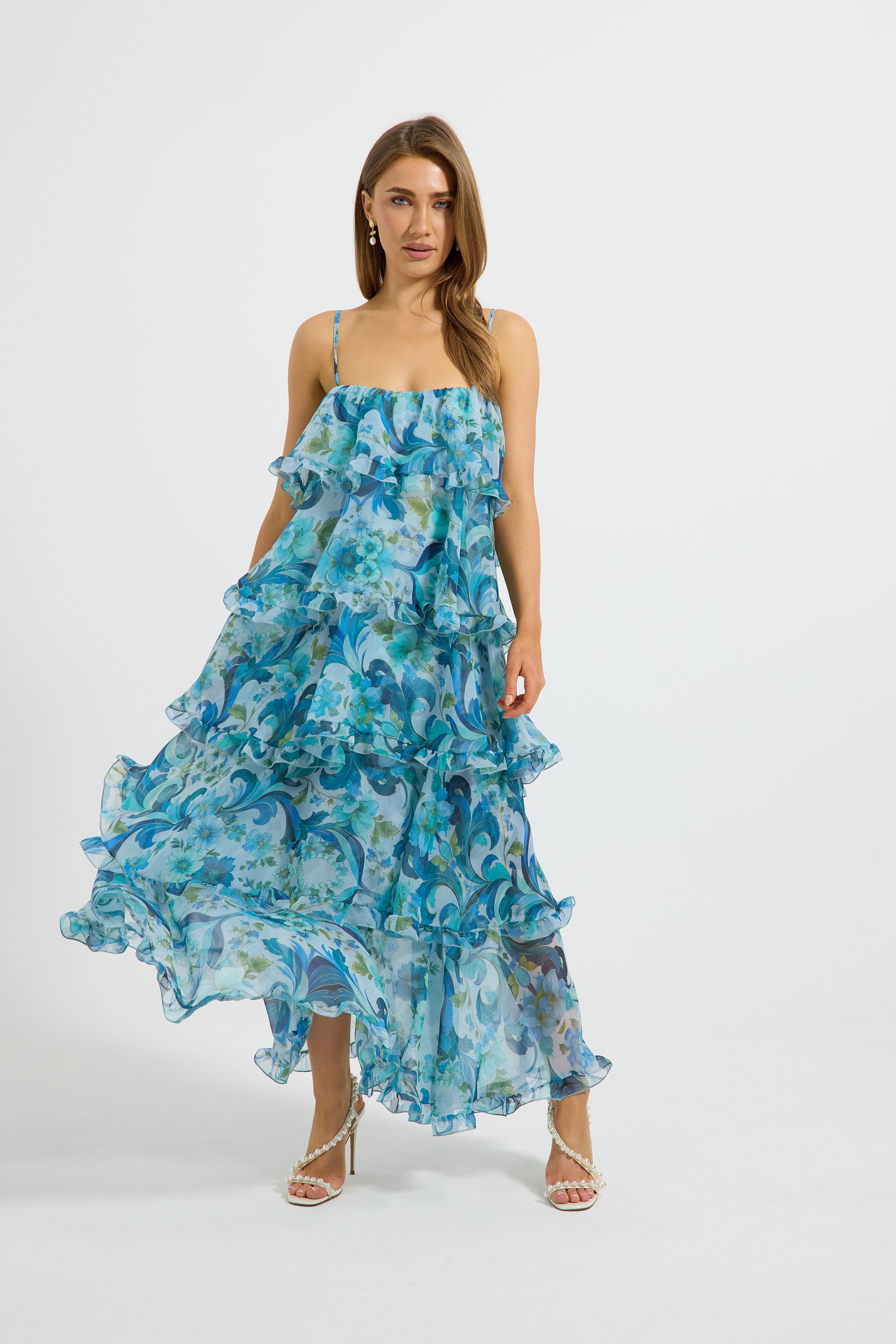 Delphine Tiered Maxi