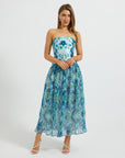 Delphine Pleated Midi