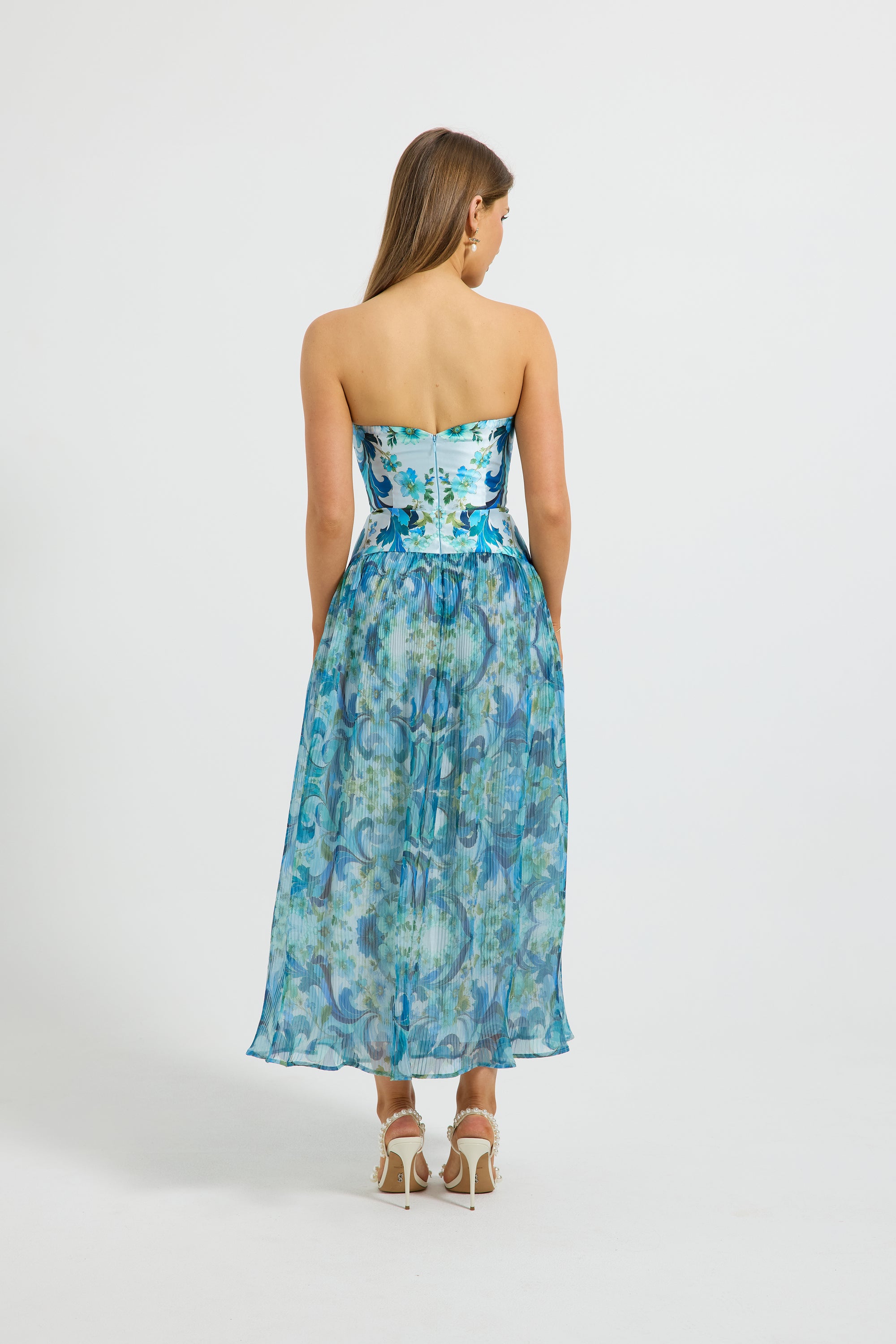Delphine Pleated Midi