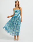 Delphine Pleated Midi
