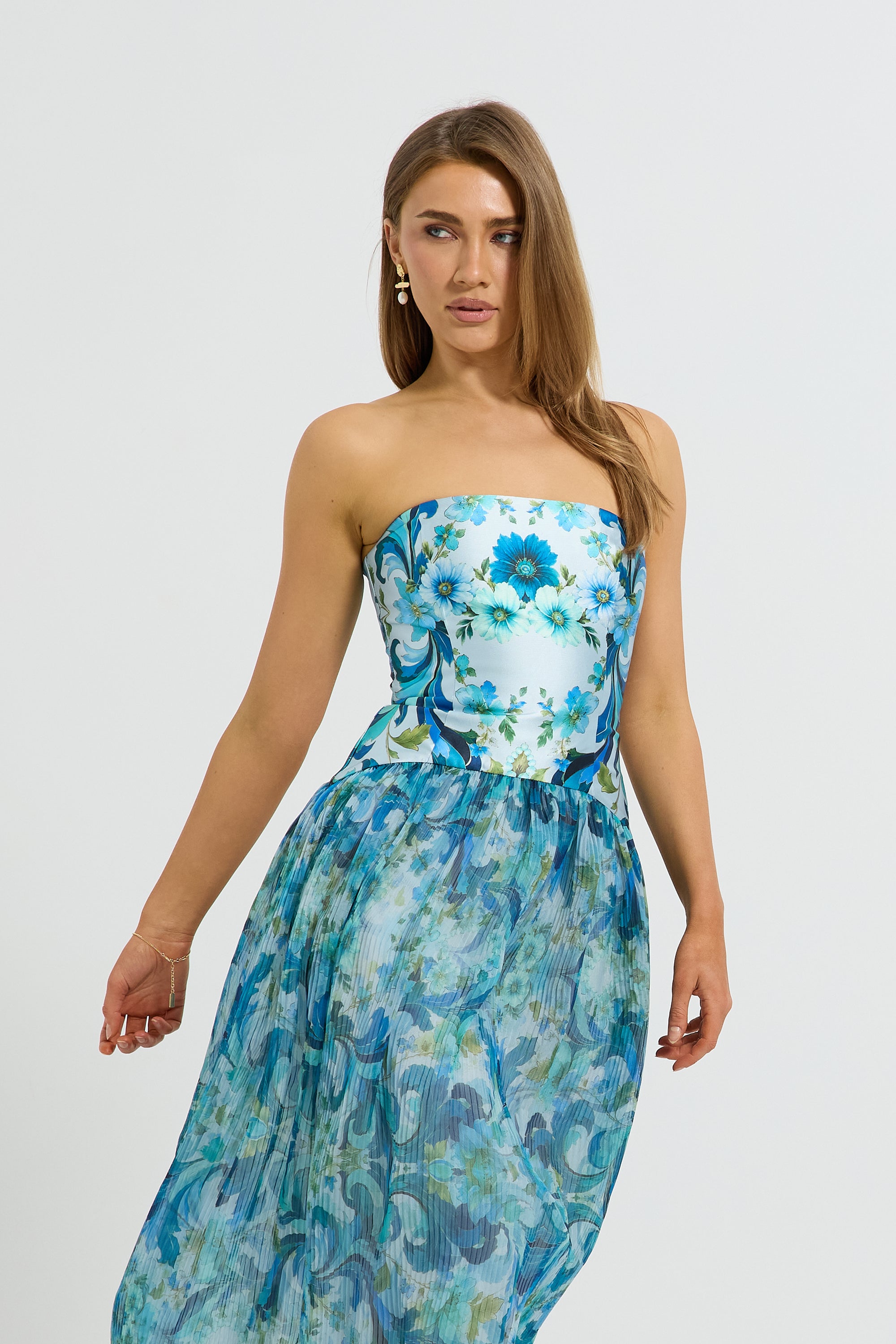 Delphine Pleated Midi