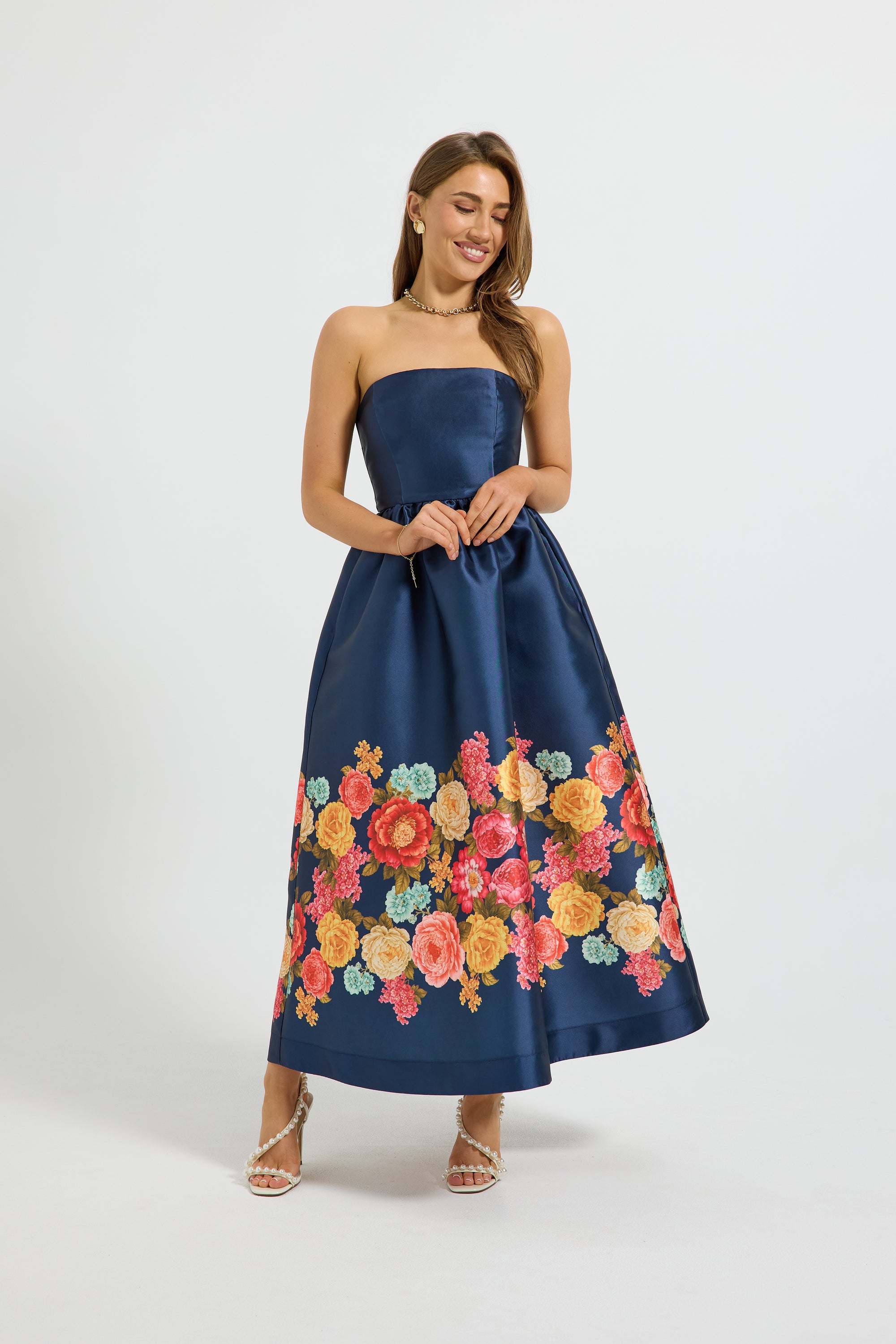 Seraphina Strapless Midi
