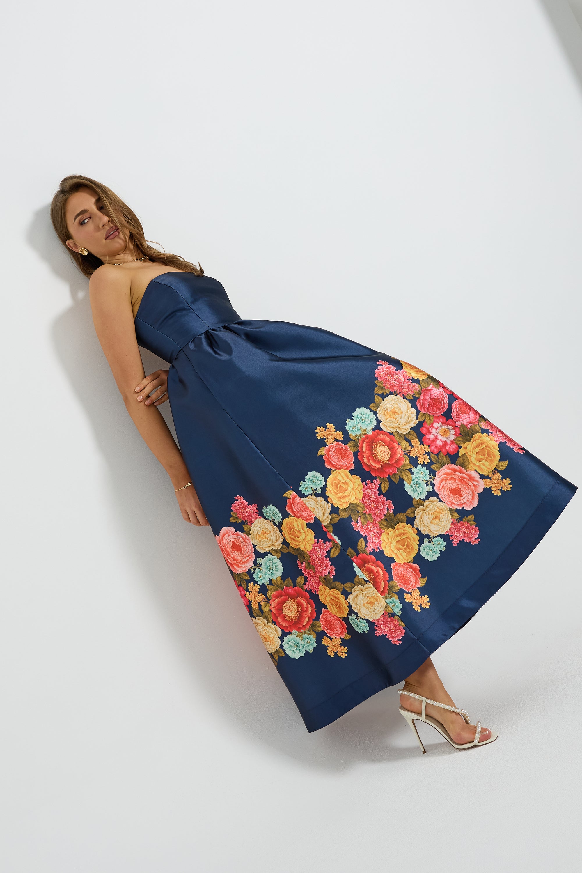 Seraphina Strapless Midi