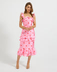 Dottie Ruffle Midi