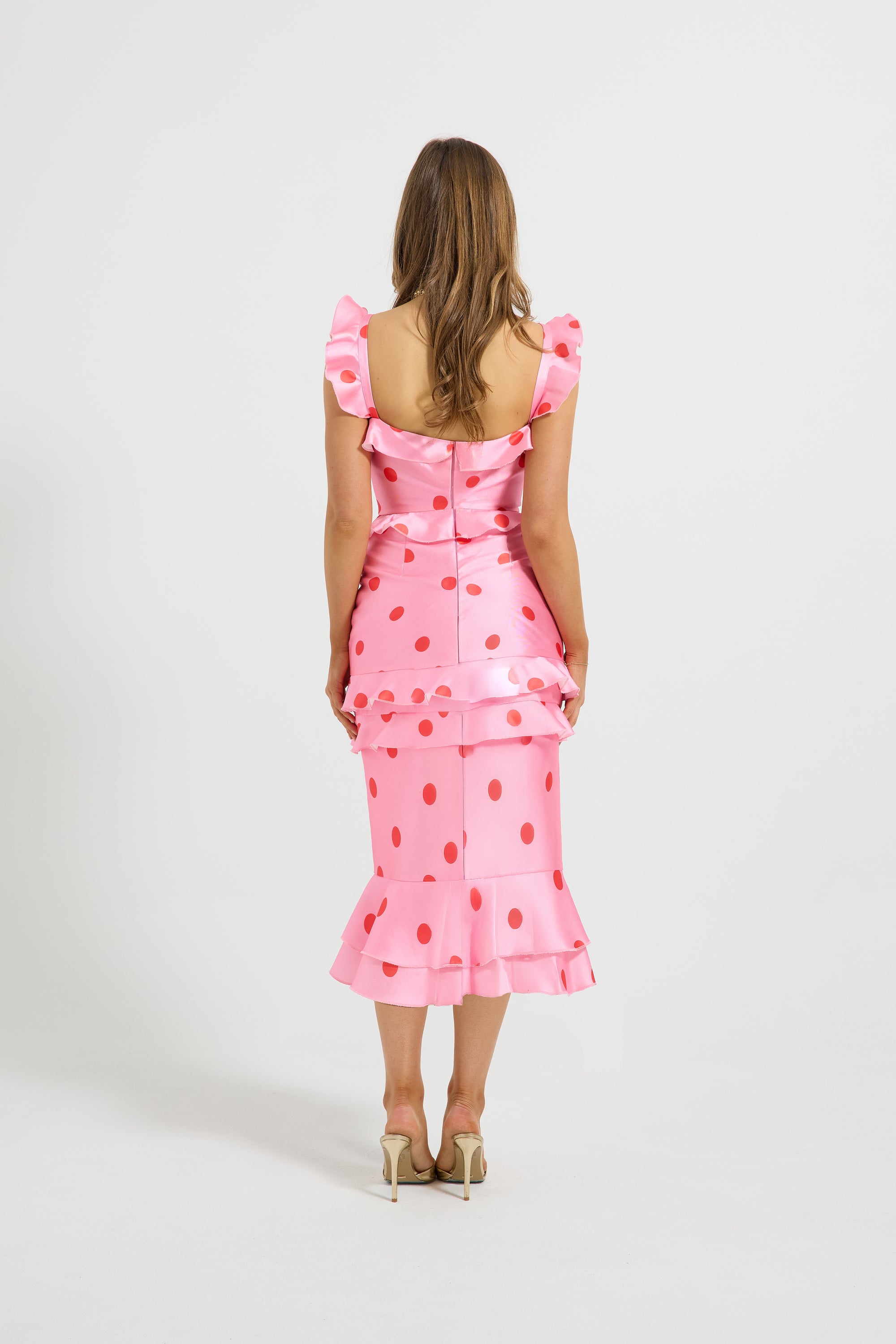 Dottie Ruffle Midi