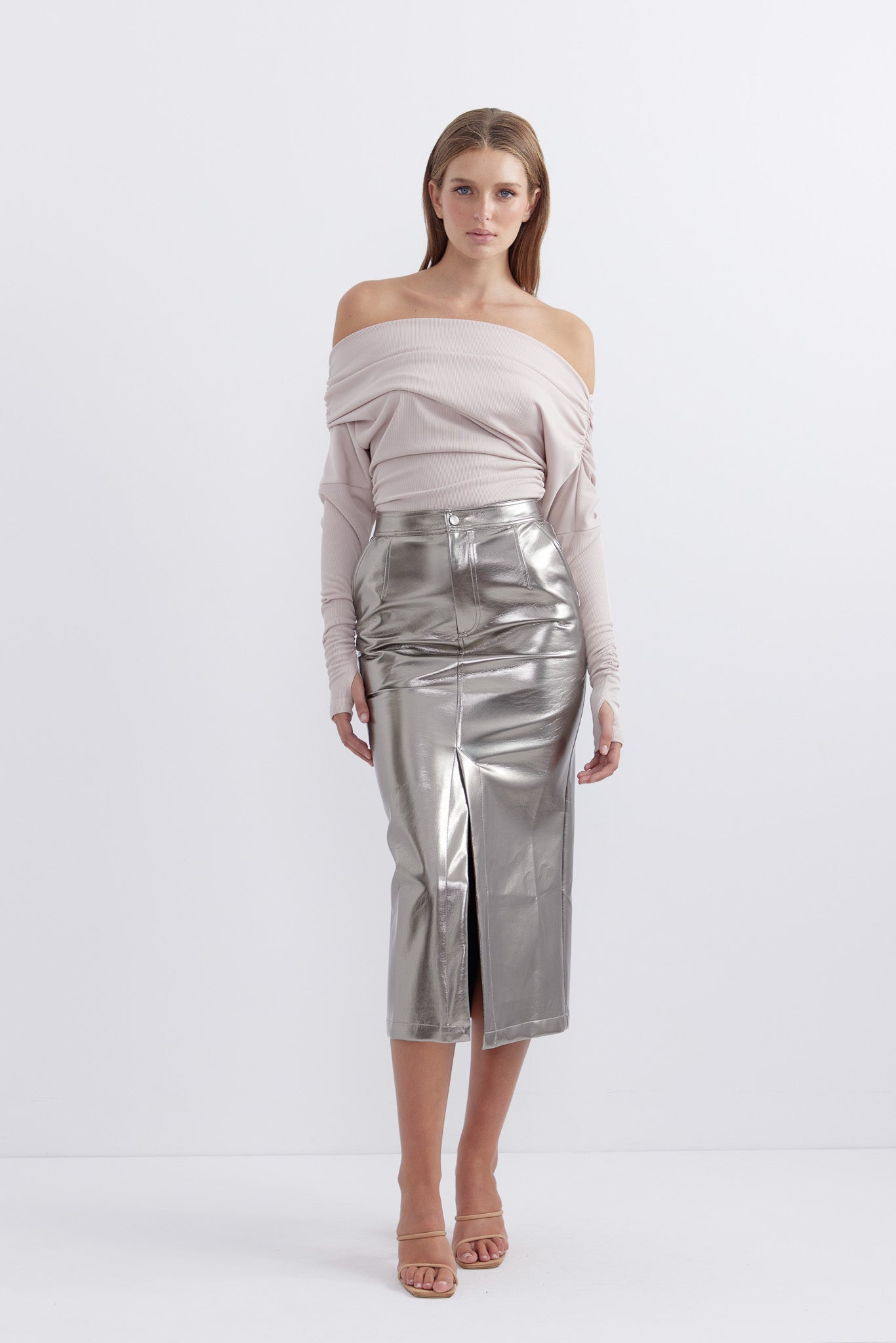 Flight Midi Skirt