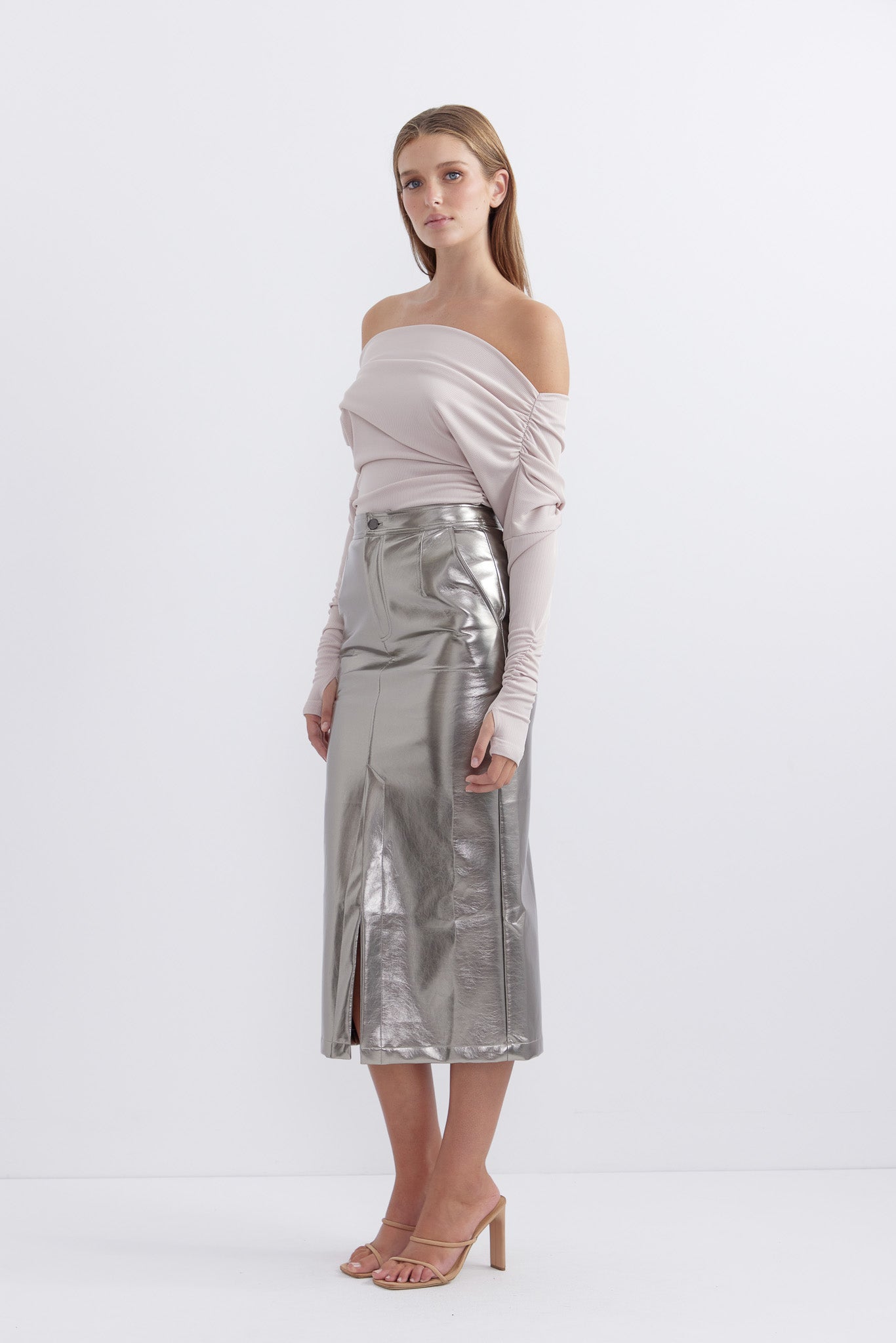 Flight Midi Skirt