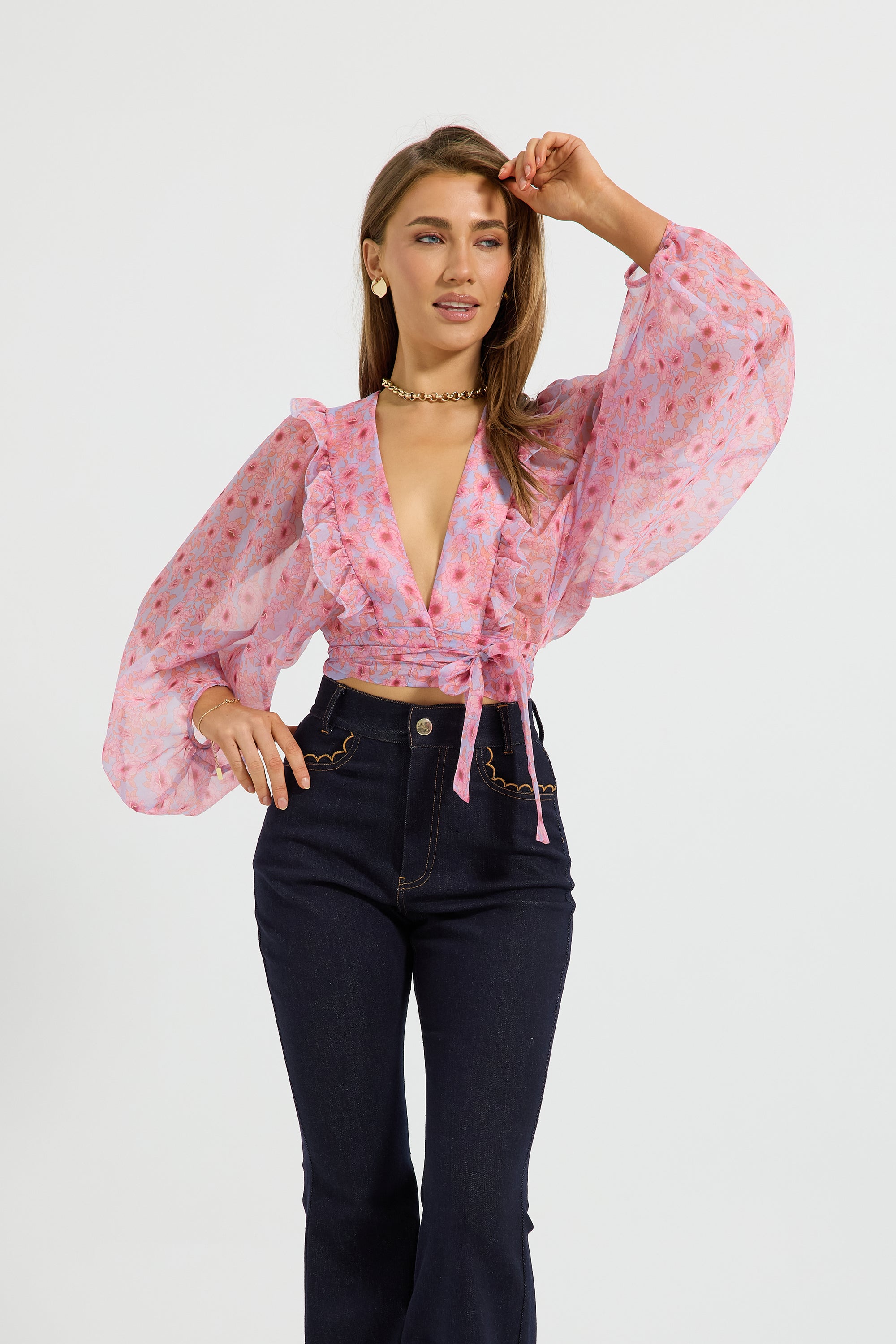 Annabelle Wrap Top