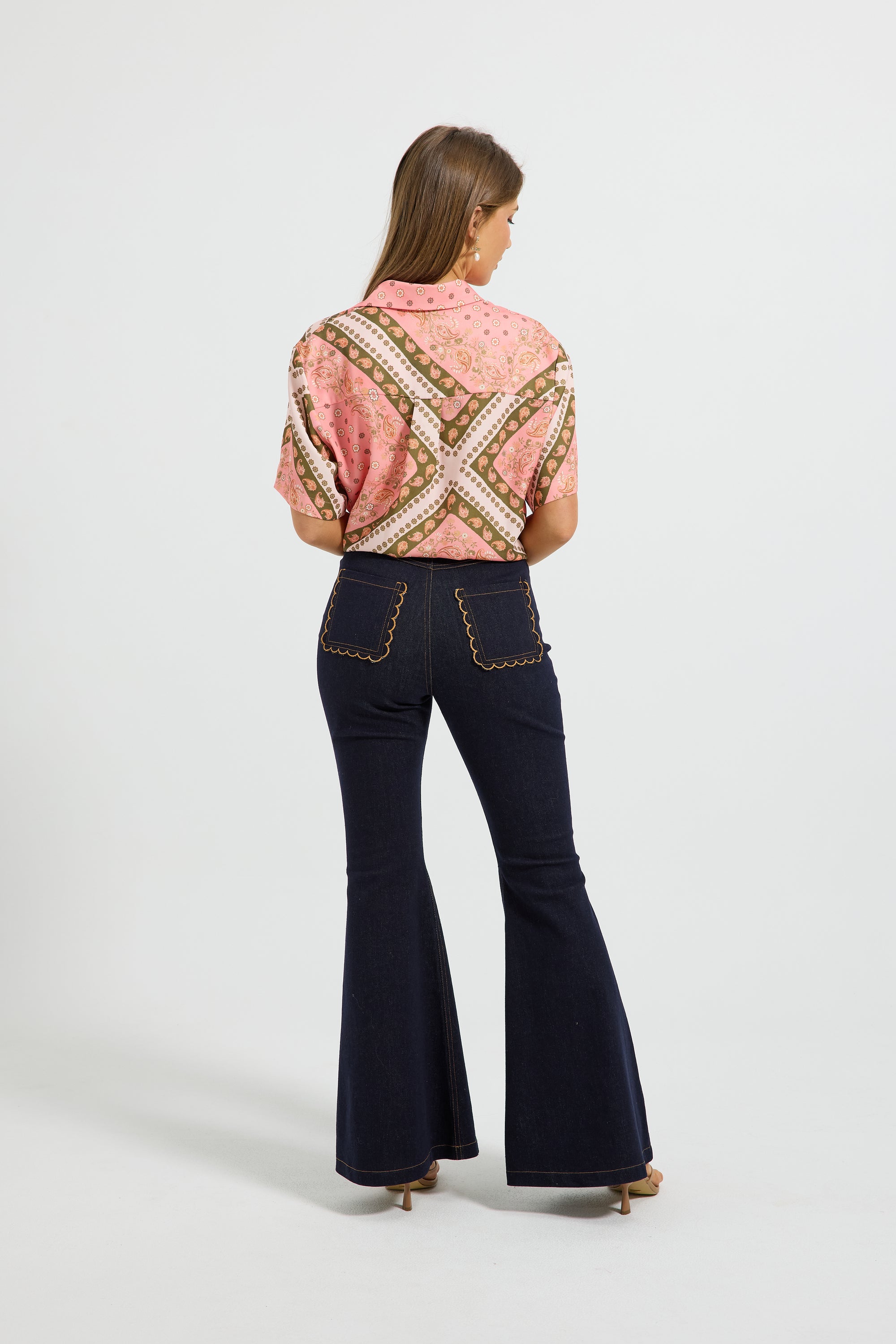 Hudson Denim Flared Pant