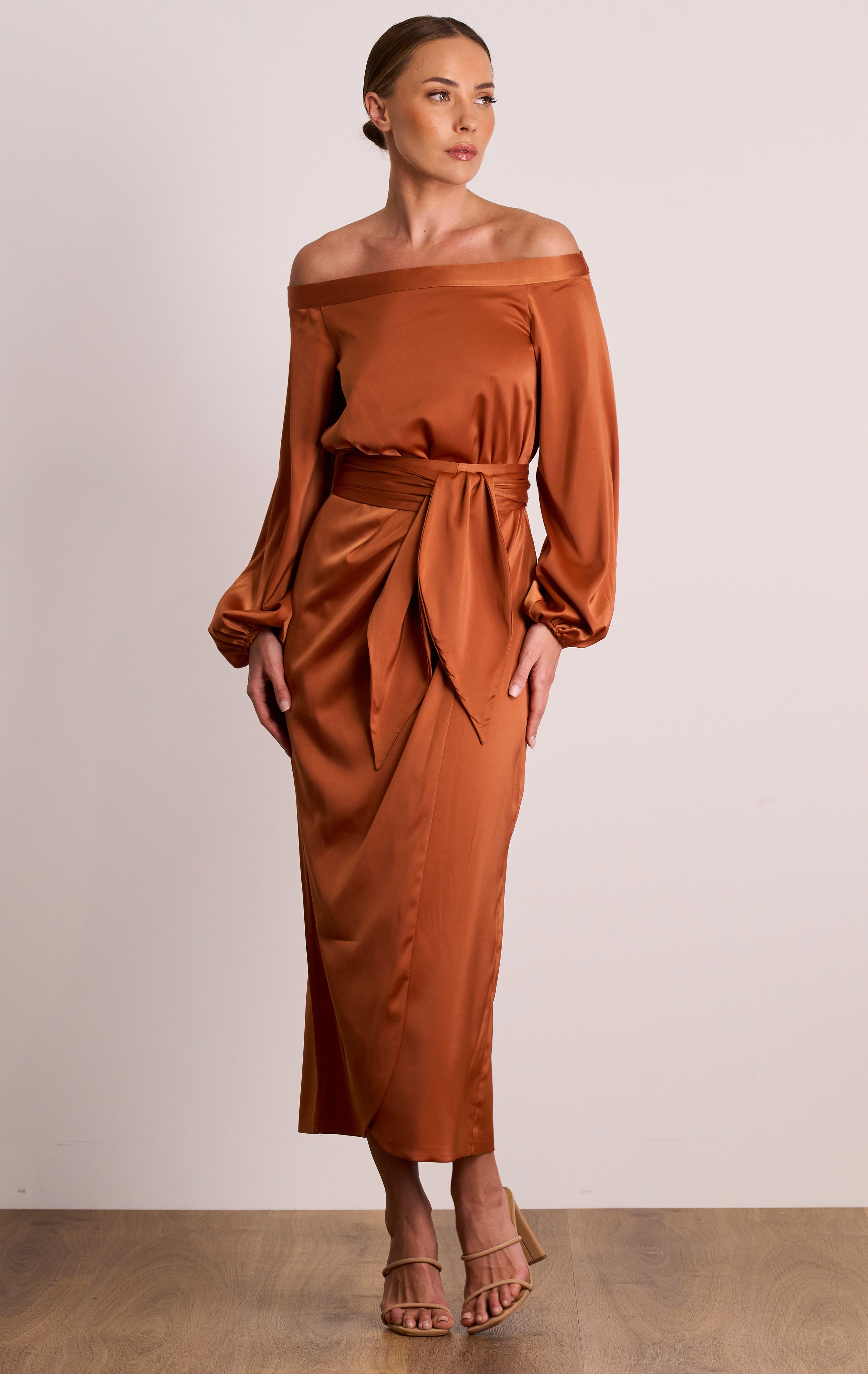 Pasduchas constellation midi dress cheap