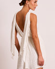 Glimmer Sequin Veil Dress