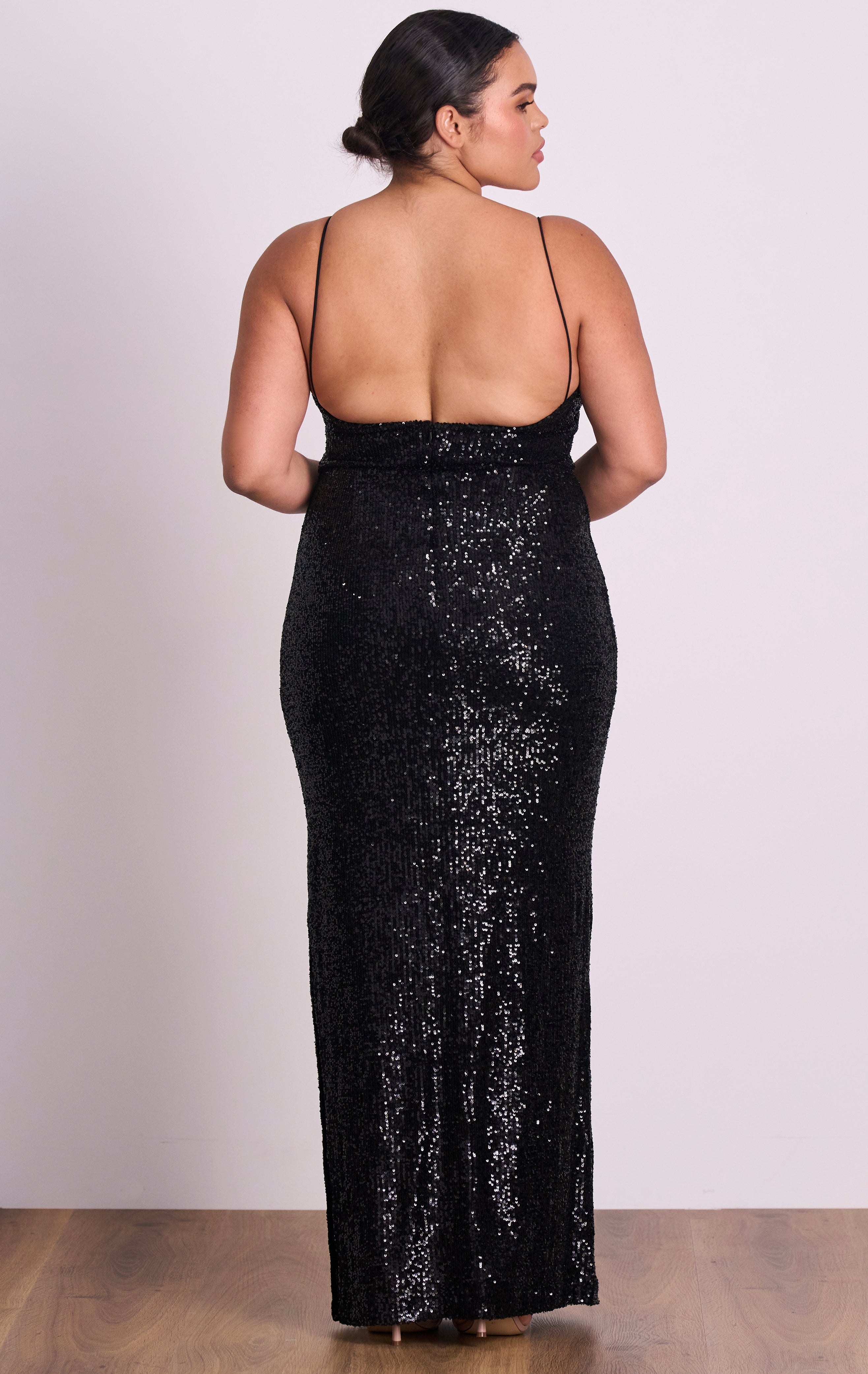 Glimmer Sequin Gown