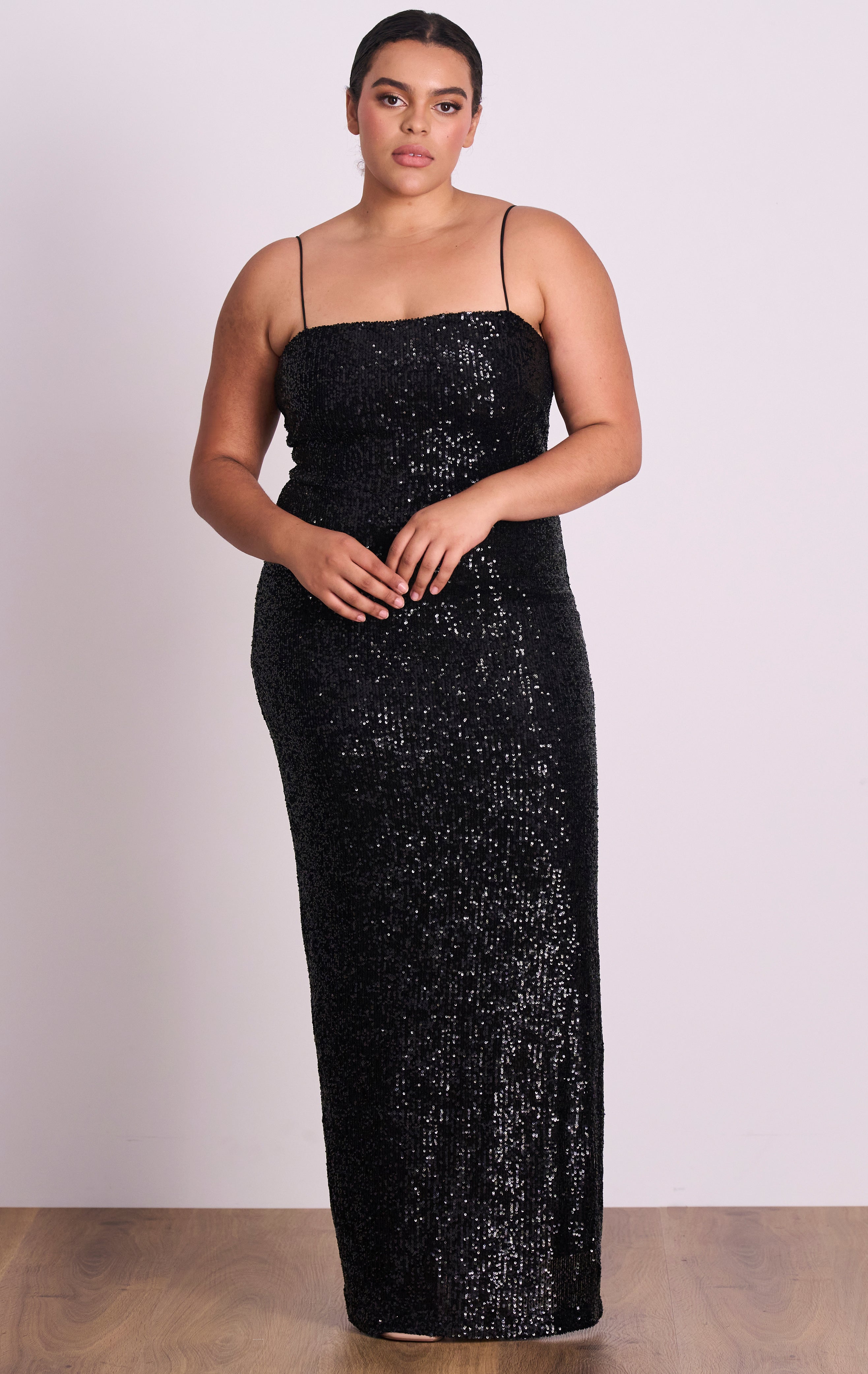 Glimmer Sequin Gown